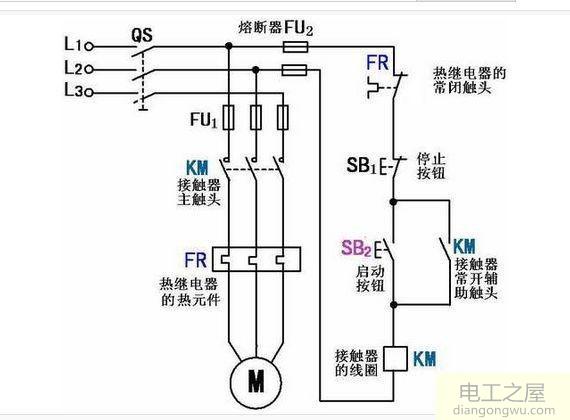 额定功率几多瓦一连运行电机需要加装热继电器