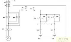电机的正反转控制电路，电机正反转电路接线图