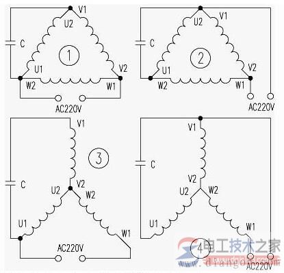 三相异步电念头改单相运行的三种方法